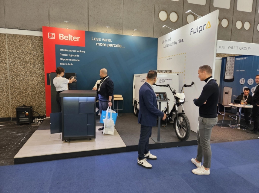 FULPRA SAMEN MET BELTER OP PARCEL+POST EXPO